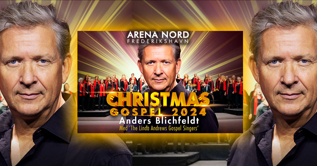 VIND 2 billetter til Anders Blichfeldt Christmas Gospel