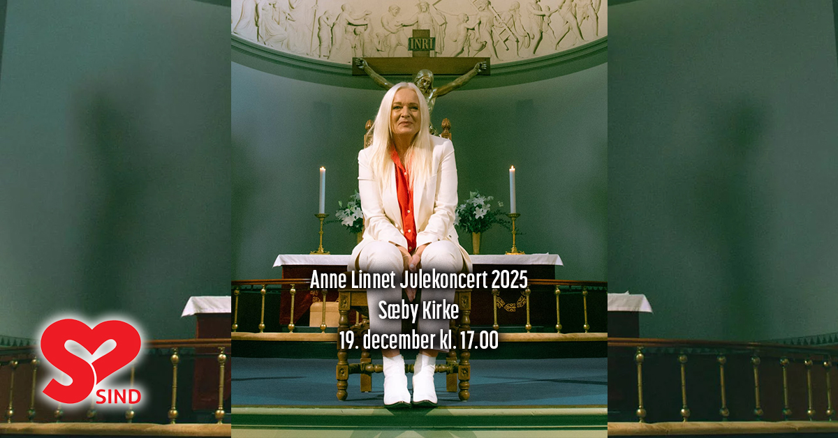 Vind 2 billetter til Julekoncert med Anne Linnet