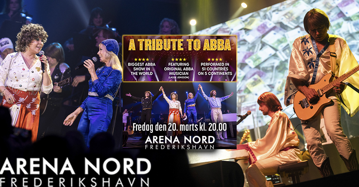 VIND 2 billetter: Dancing Queen – The Show – A Tribute to ABBA