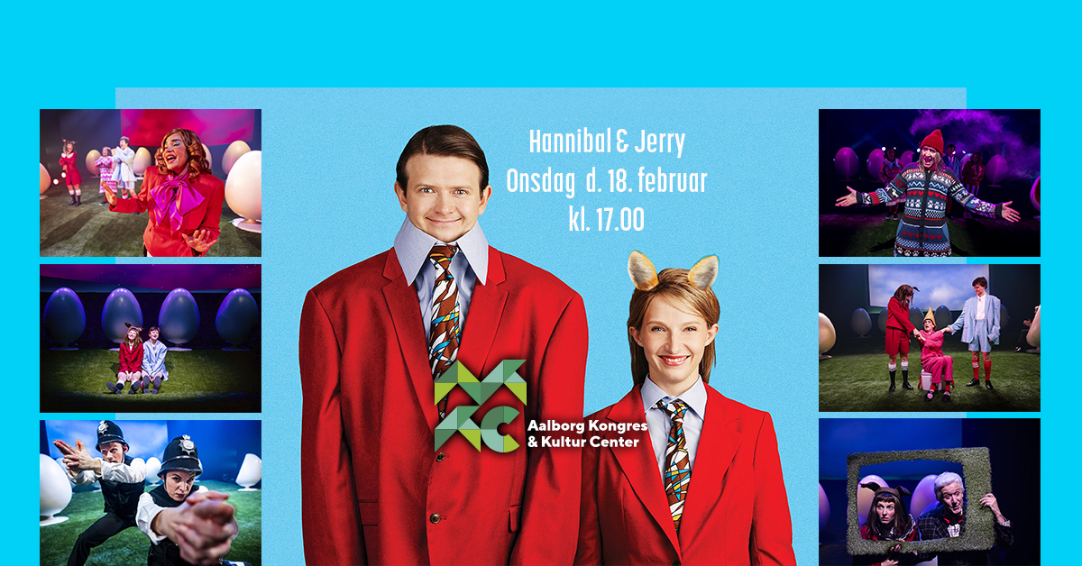 SPAR 100 kr pr. billet: Hannibal & Jerry med Folketeatret