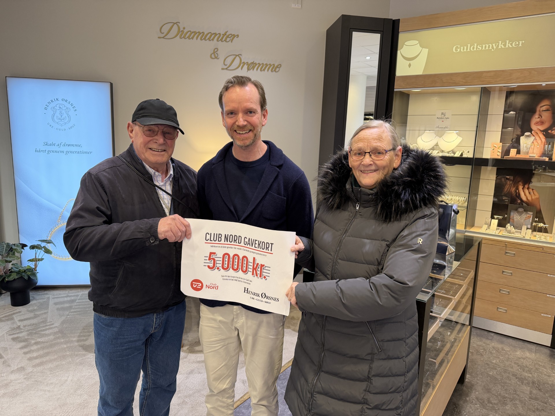 Vinder af konkurrence: Gavekort på 5000kr.