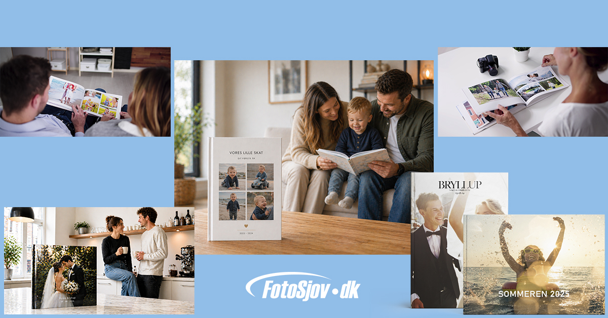 SPAR 40%: Fotobøger hos Fotosjov