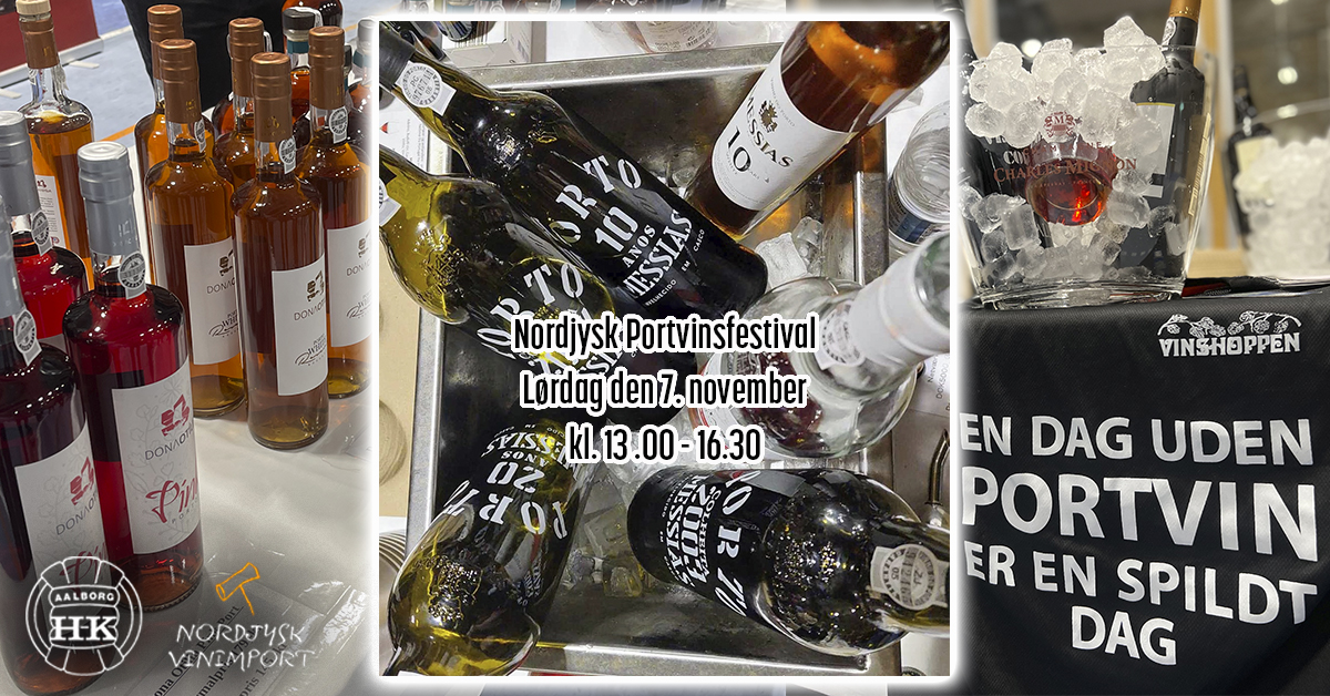 Vind 2 billetter til Nordjysk portvinsfestival